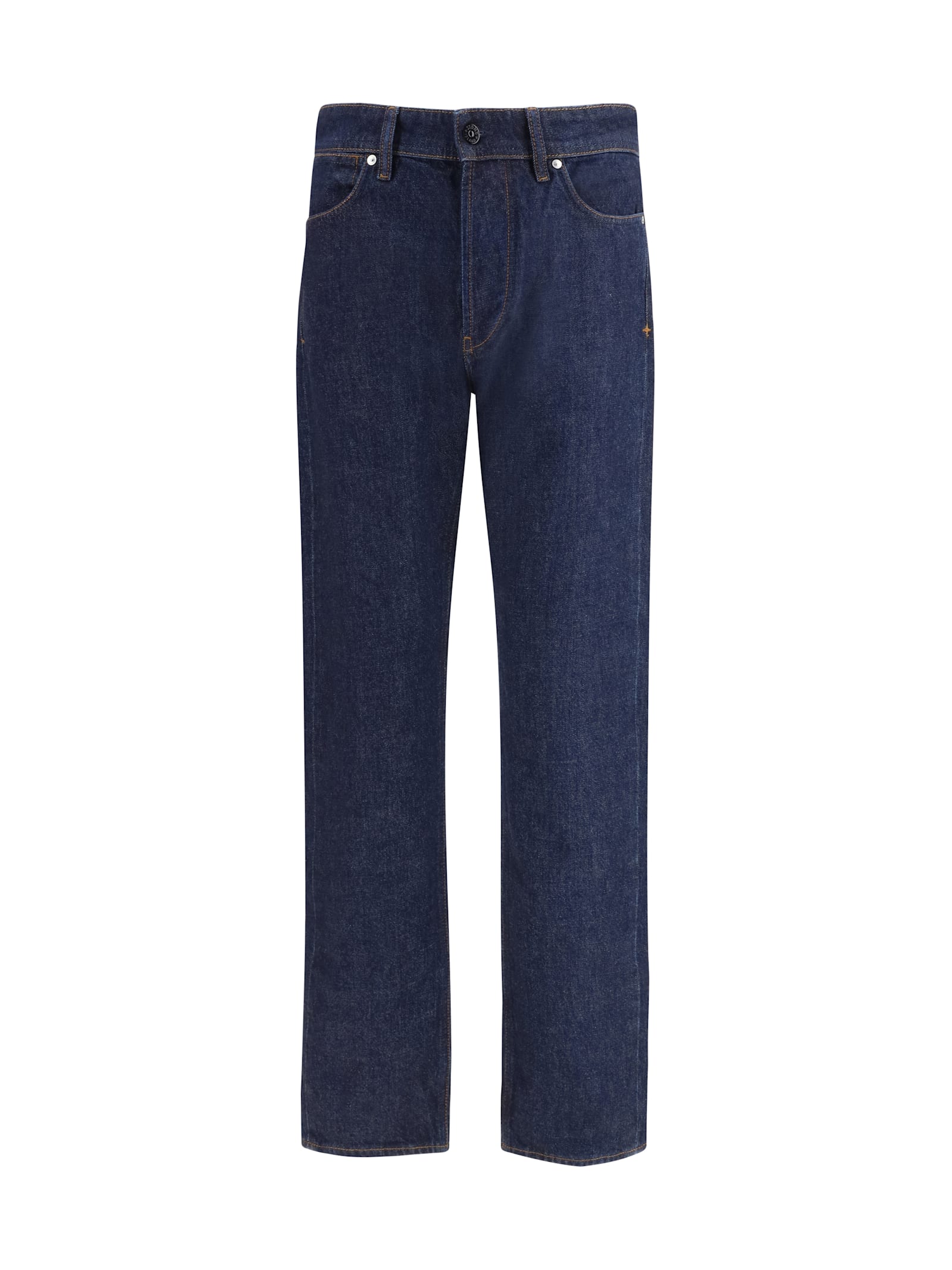 Indigo Denim Jeans Blue