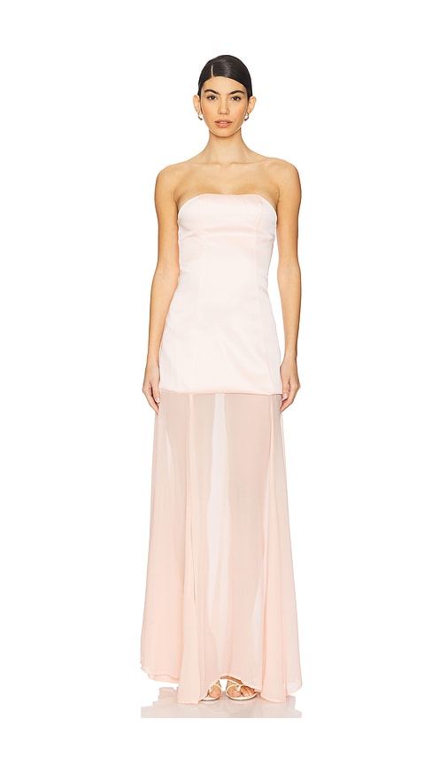 Bubish Jasmine Gown in Blush.  XL. Also in L, M
