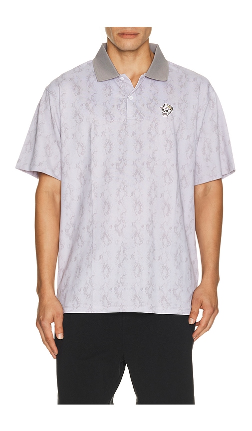 Devereux Golf The Rattler Polo in Grey. S. Also in M, L, XL/1X