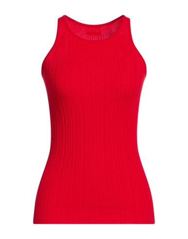 Woman Top Red Size S Viscose, Elastane