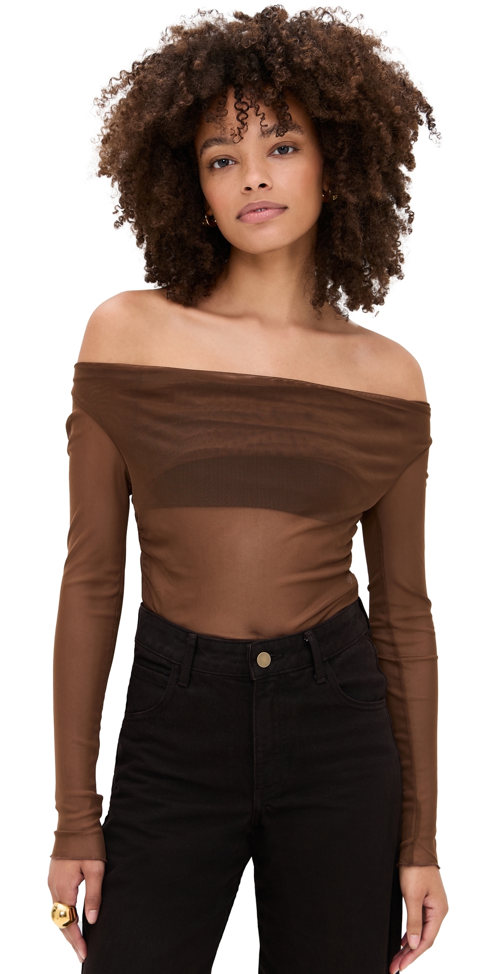 Scarlet Top Brown
