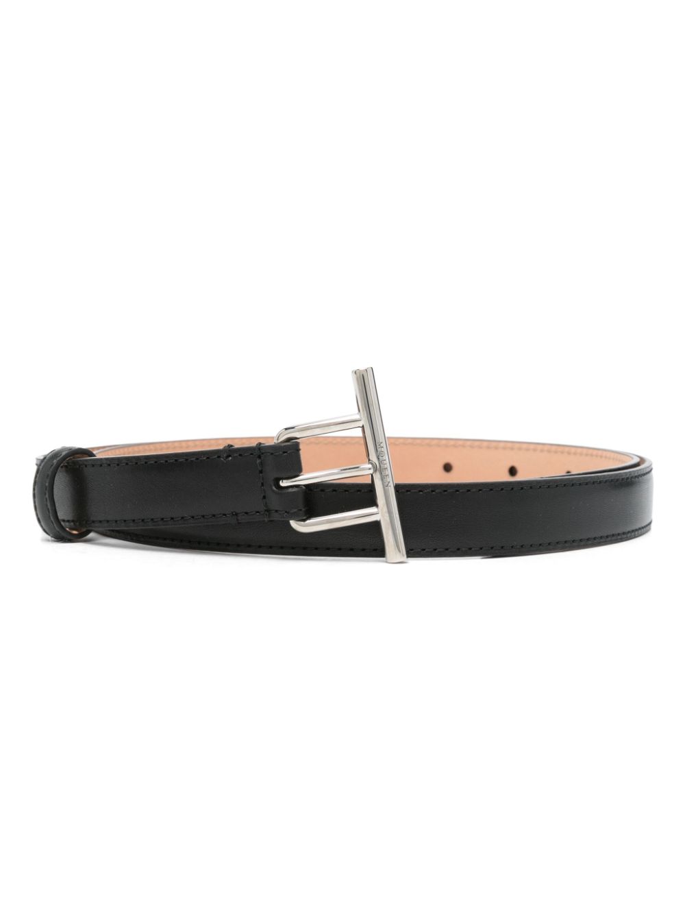 Leather belt - Black