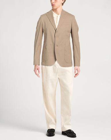 Harmont & Blaine Man Blazer Camel Size 36 Organic cotton, Recycled polyester, Elastane