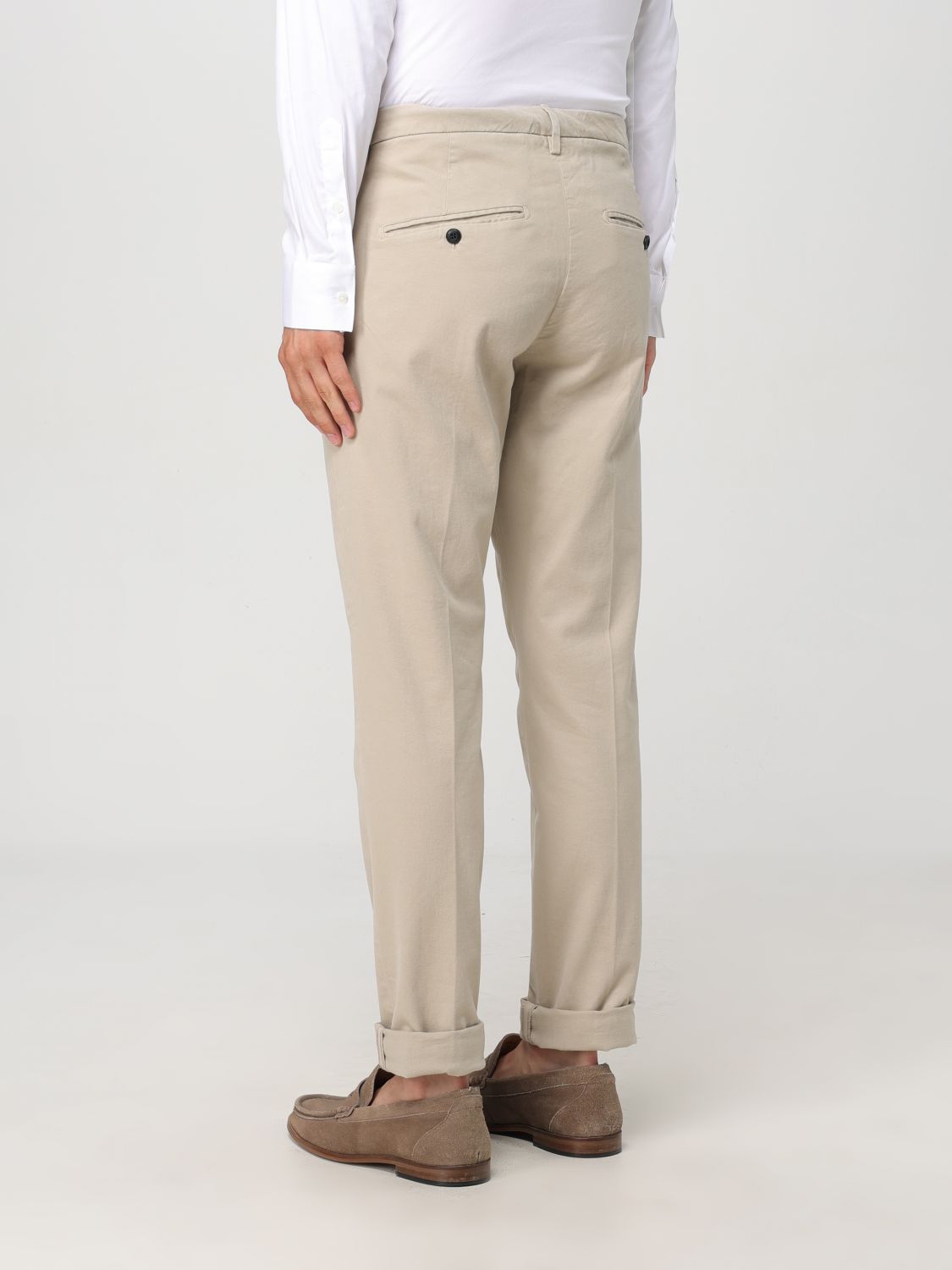 Pants Men color Beige