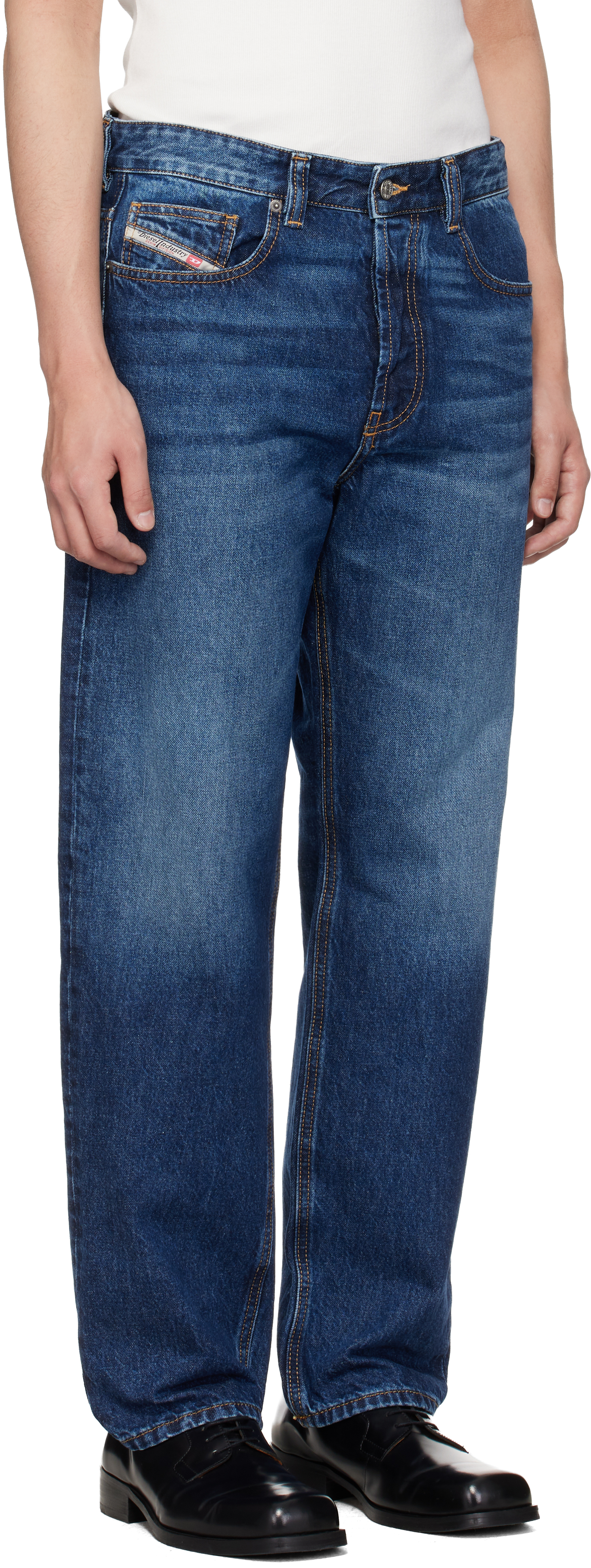 Blue Regular Waist 2024 D-Macs Jeans