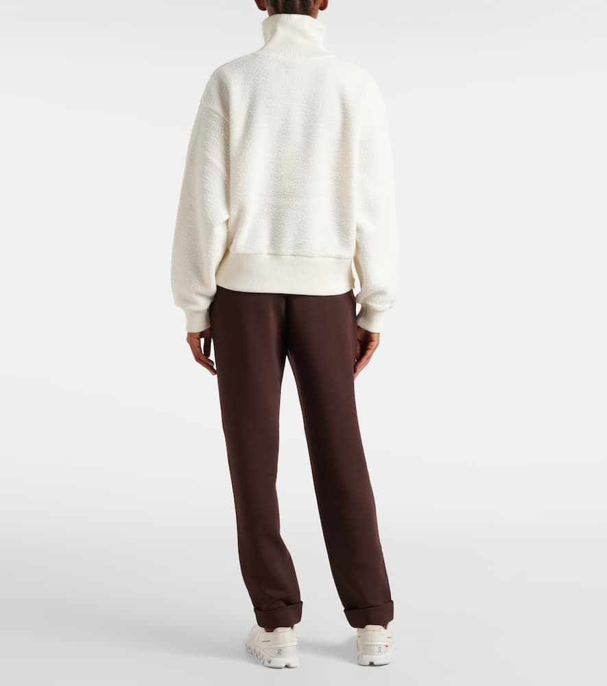 Roselle half-zip fleece sweatshirt