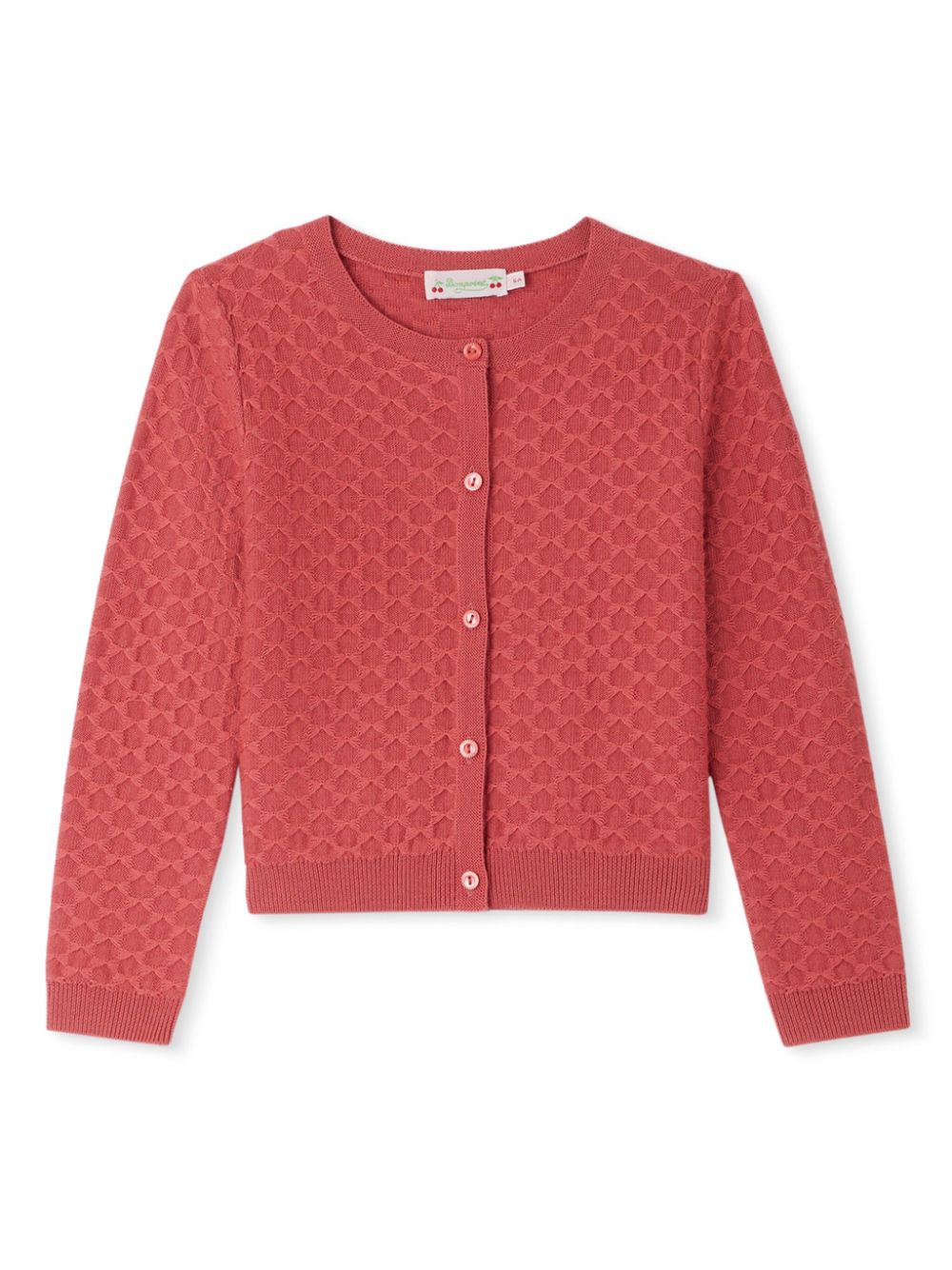 Garancie wool cardigan - Red