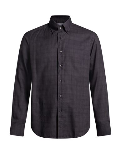 Man Shirt Charcoal Size 17 ½ Cotton, Lyocell