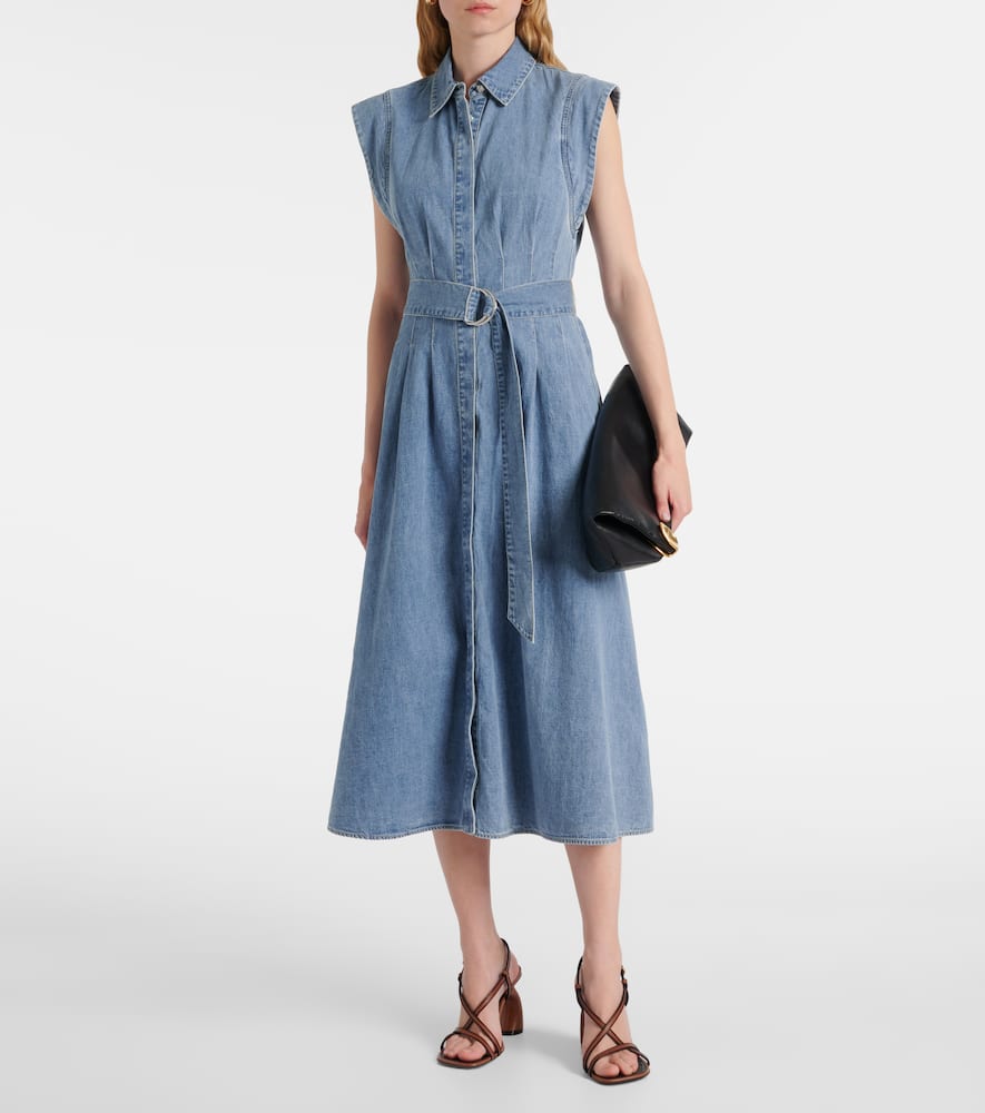 Fuller denim midi dress