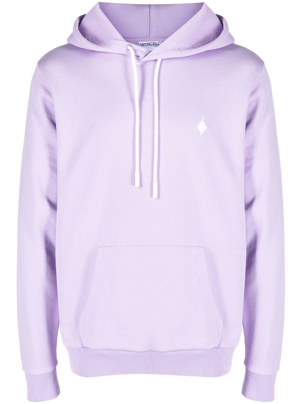 Cross organic cotton hoodie - Purple