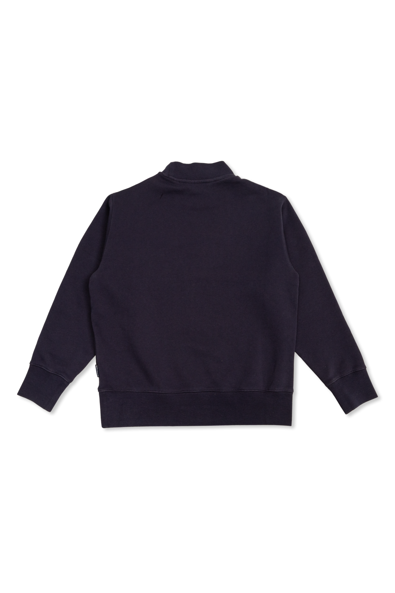 Sweatshirt With A Stand-up Collar, Unisex, Navy Blue