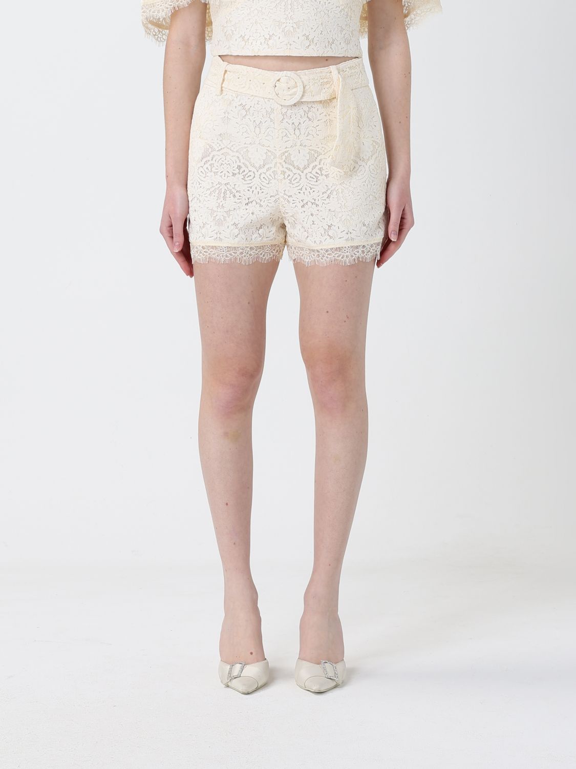 Shorts Woman color White