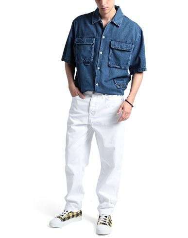 Topman Man Jeans White Size 32W