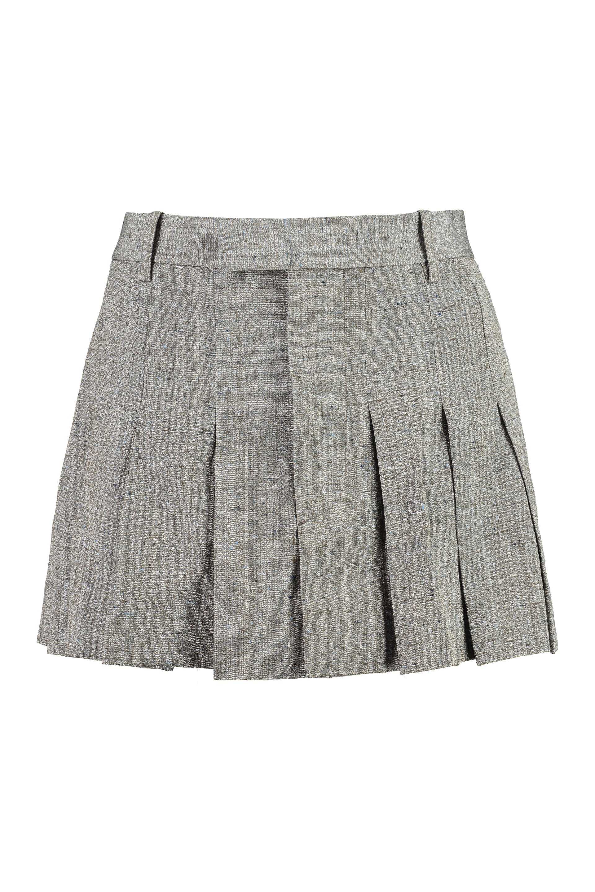 Plisse Textured Skirt