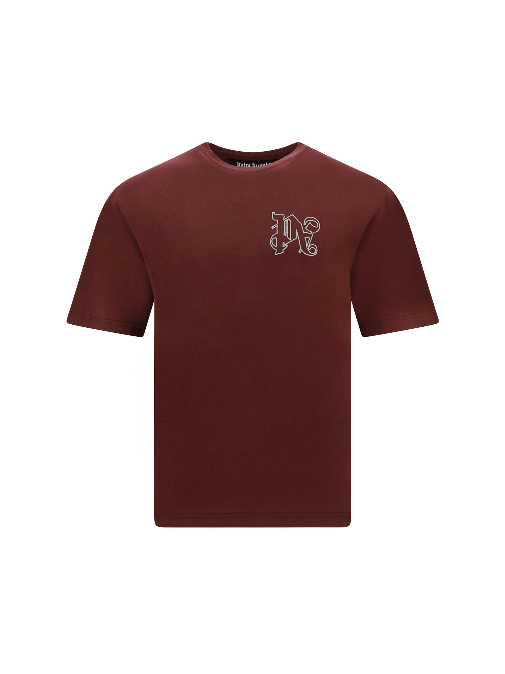Monogram cotton T-shirt - Red