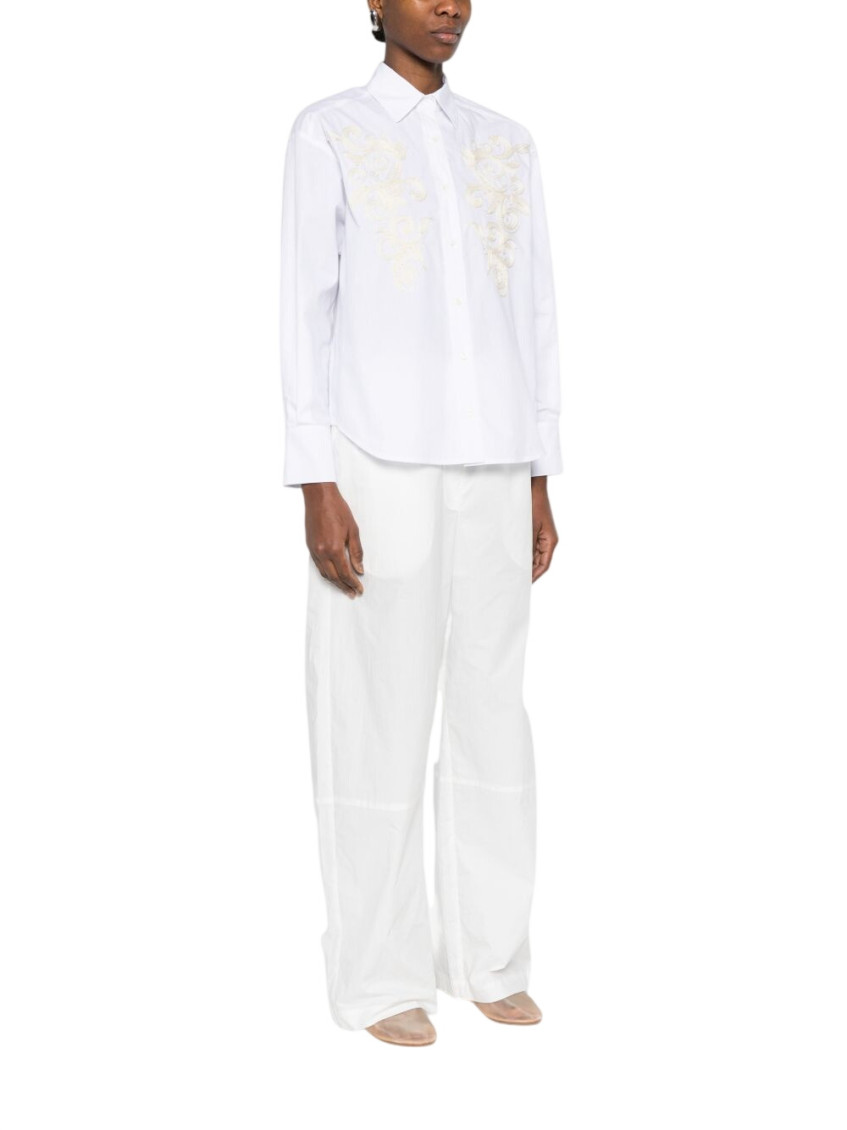Embroidered Cotton Shirt