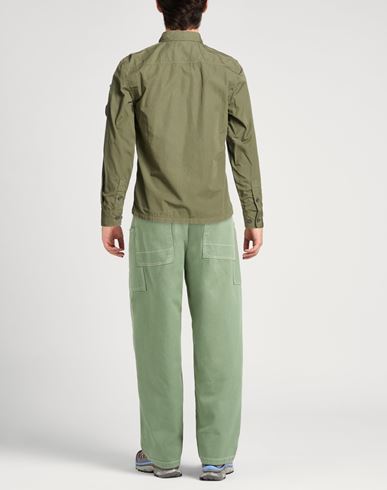 C. p. Company Man Shirt Military green Size XS Cotton