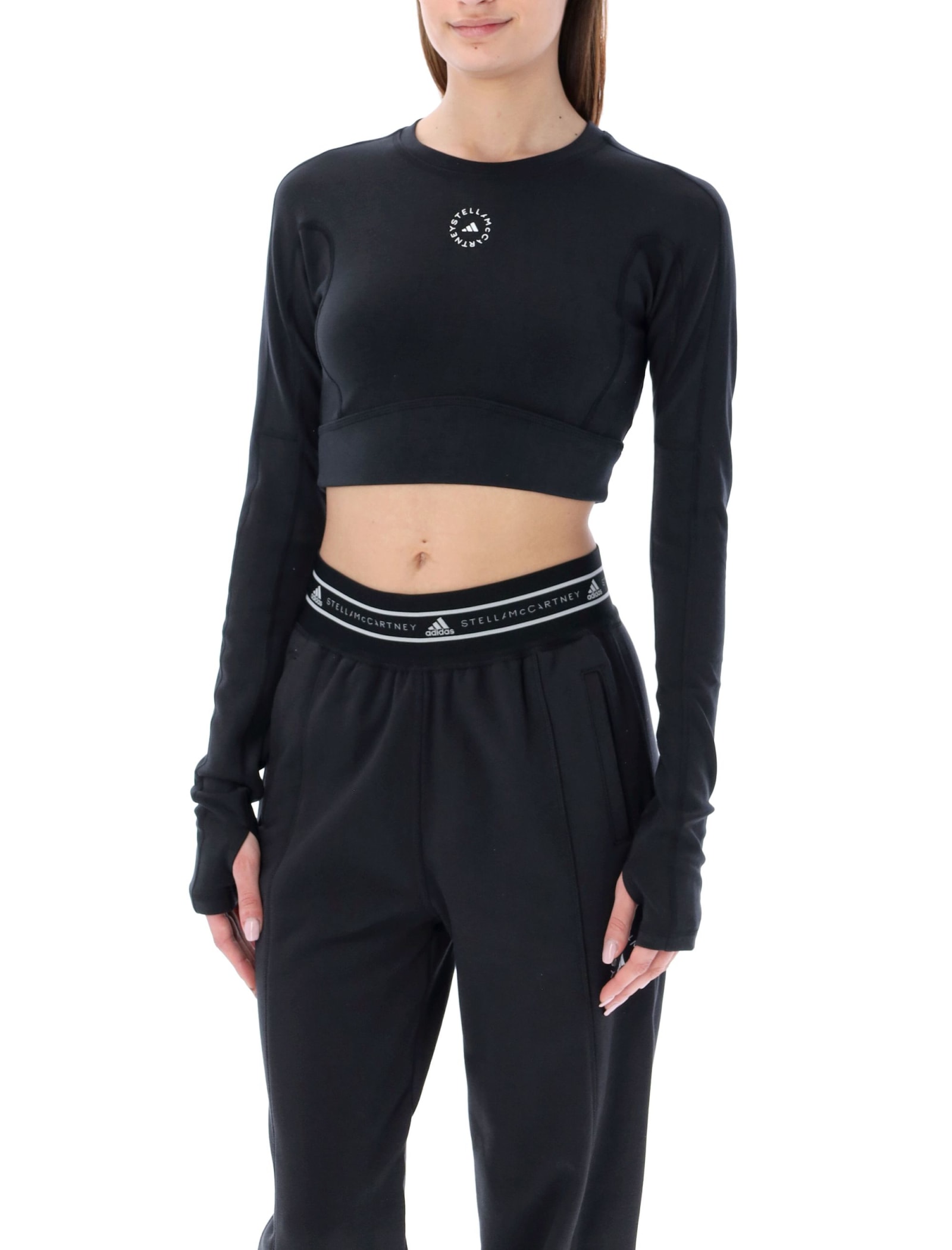 L/s Cropped Active Top