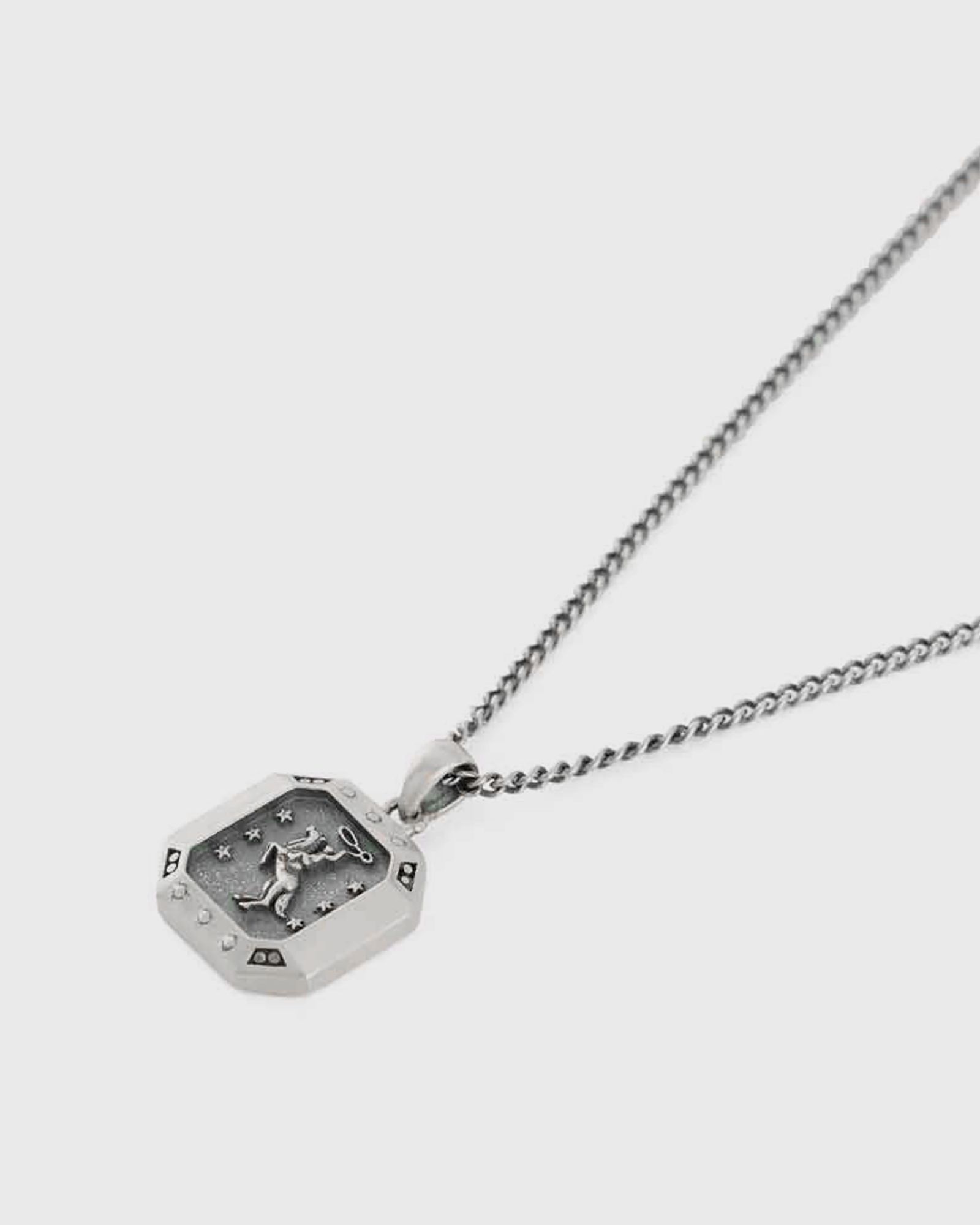 Silver Rodeo Necklace silver male Jewellery now available at BSTN