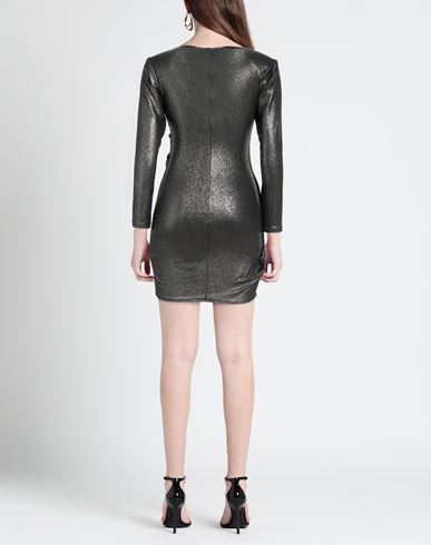 Woman Mini dress Bronze Size S Polyester