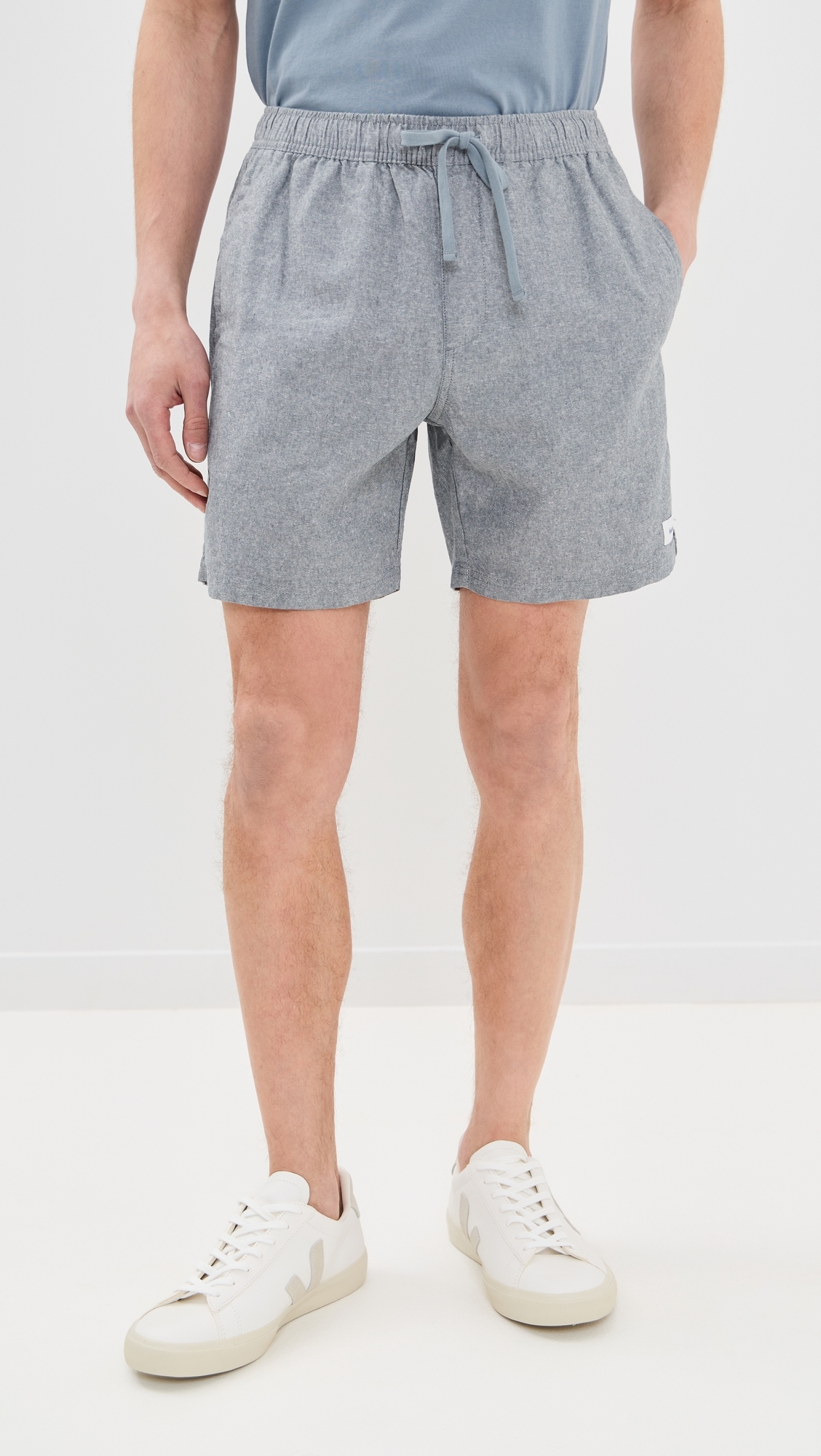 Isaiah Local Shorts Steel Blue