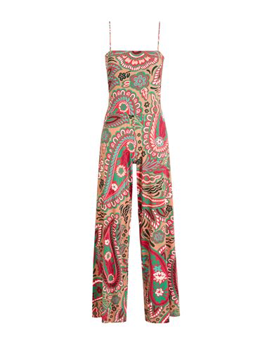Siyu Woman Jumpsuit Camel Size 10 Polyamide, Elastane