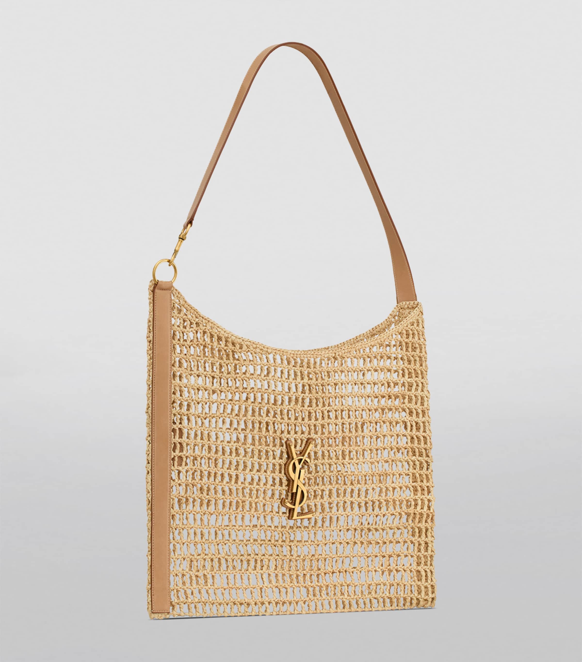 Raffia Oxalis Crochet Shoulder Bag
