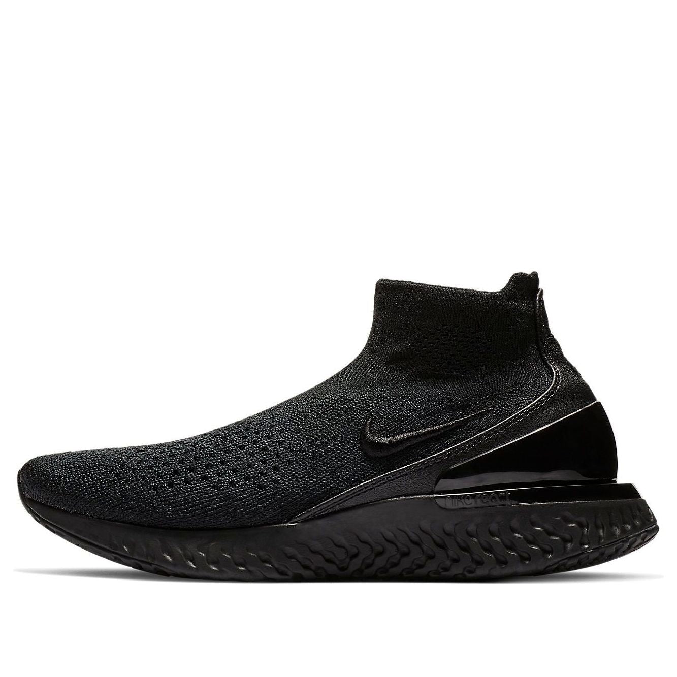 (WMNS) Rise React Flyknit 'Black'