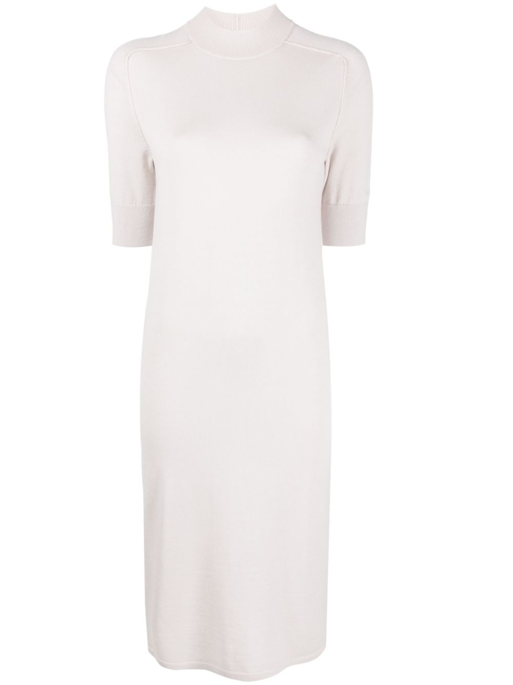Essential wool midi dress - Black