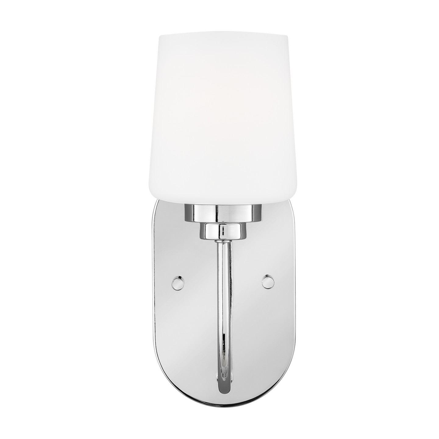 Windom 1-Light Bathroom Vanity Light Sconce in Chrome