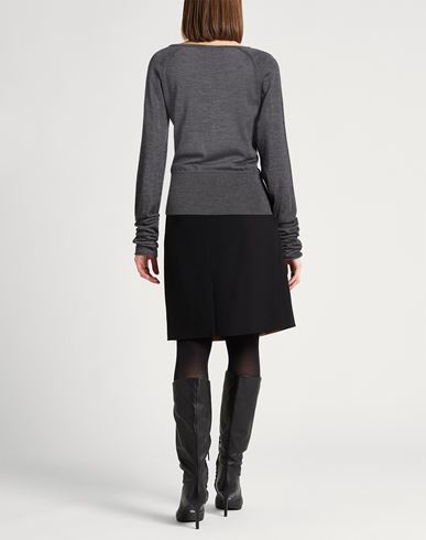 Collezione N_01 Woman Sweater Grey Size M Merino Wool