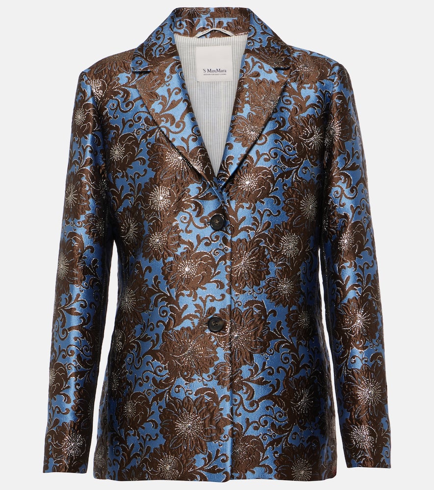 Kate floral jacquard blazer