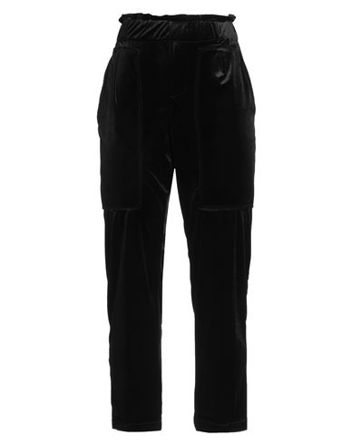 Woman Pants Black Size 2 Polyester, Elastane