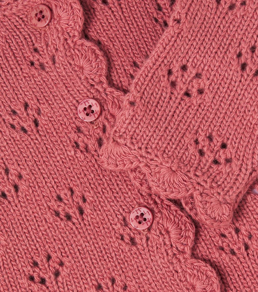 Virgin wool cardigan
