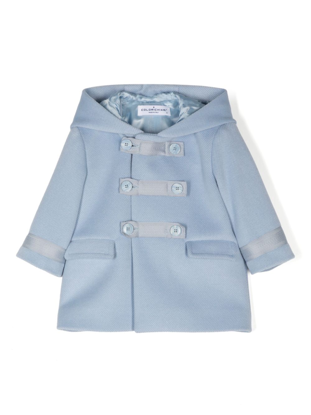 Double-breasted coat - Blue