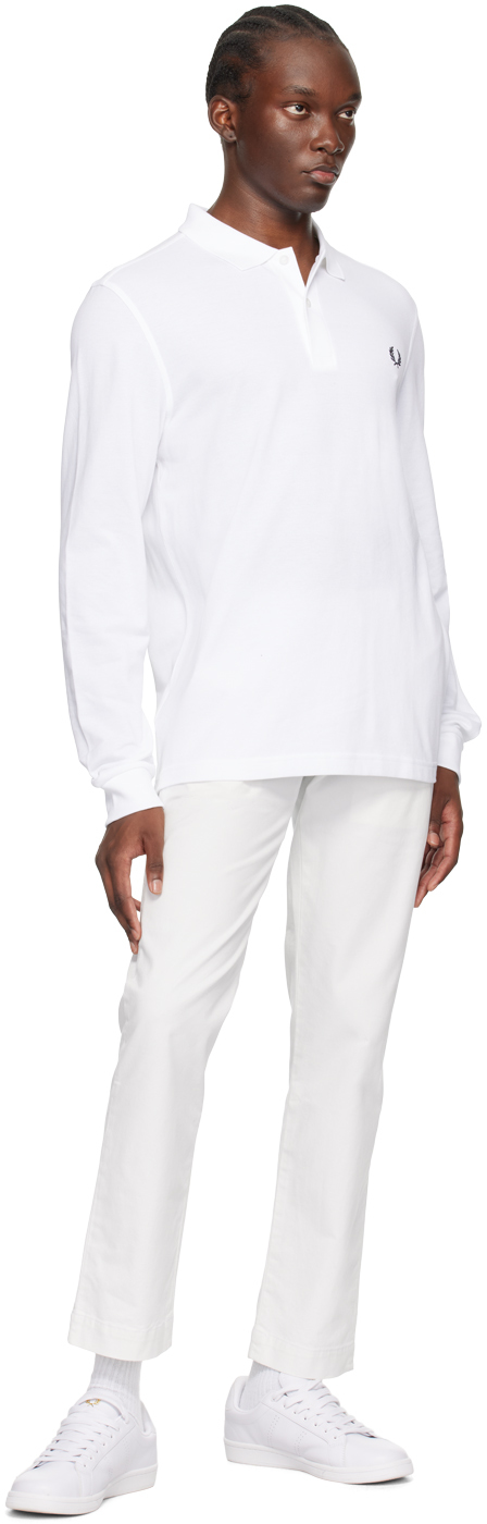 Fred Perry White M6006 Polo