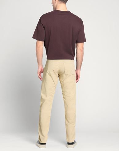Man Pants Sand Size 35 Cotton, Elastane