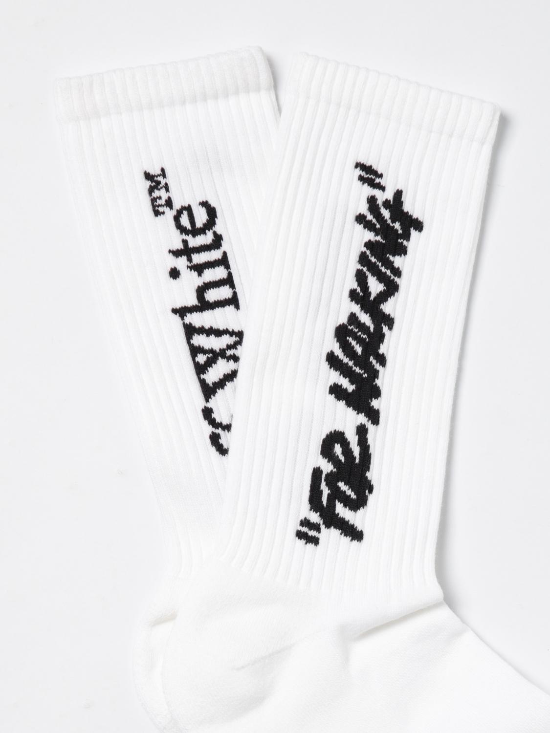 "For Walking" ribbed crew socks