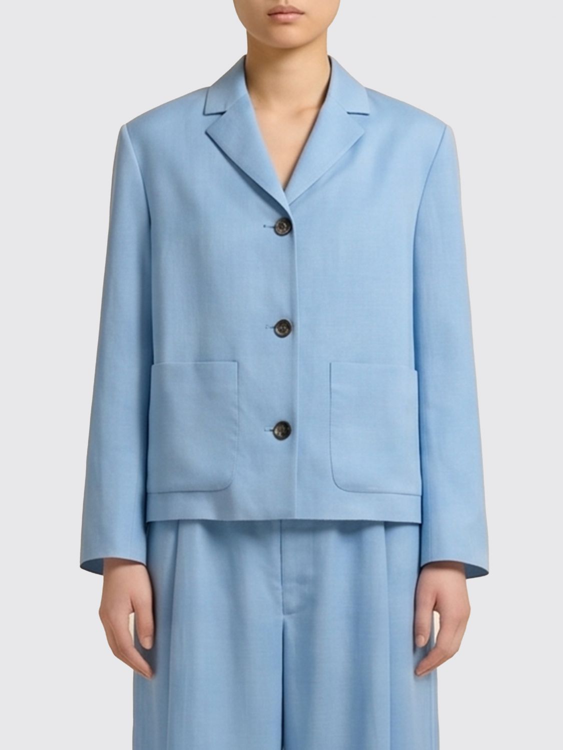 Jacket Woman color Blue