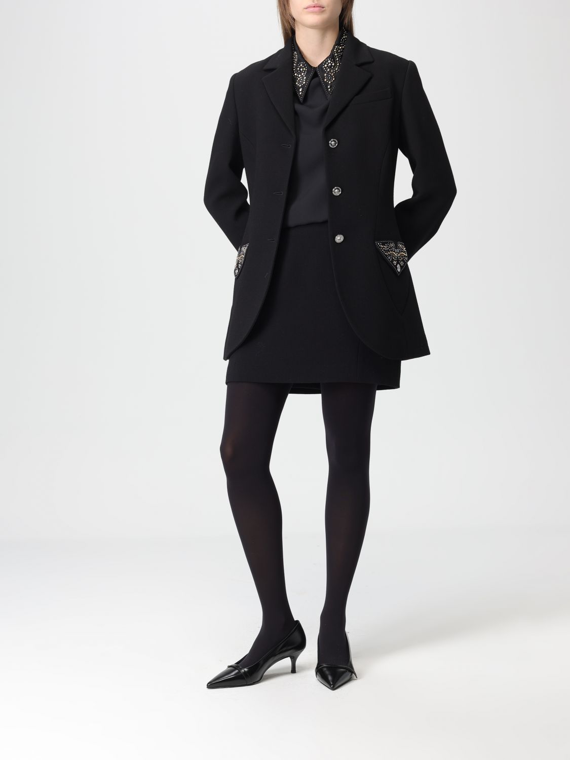 Skirt Woman color Black