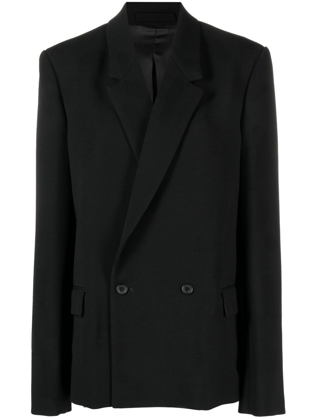 Double-breasted blazer - Neutrals