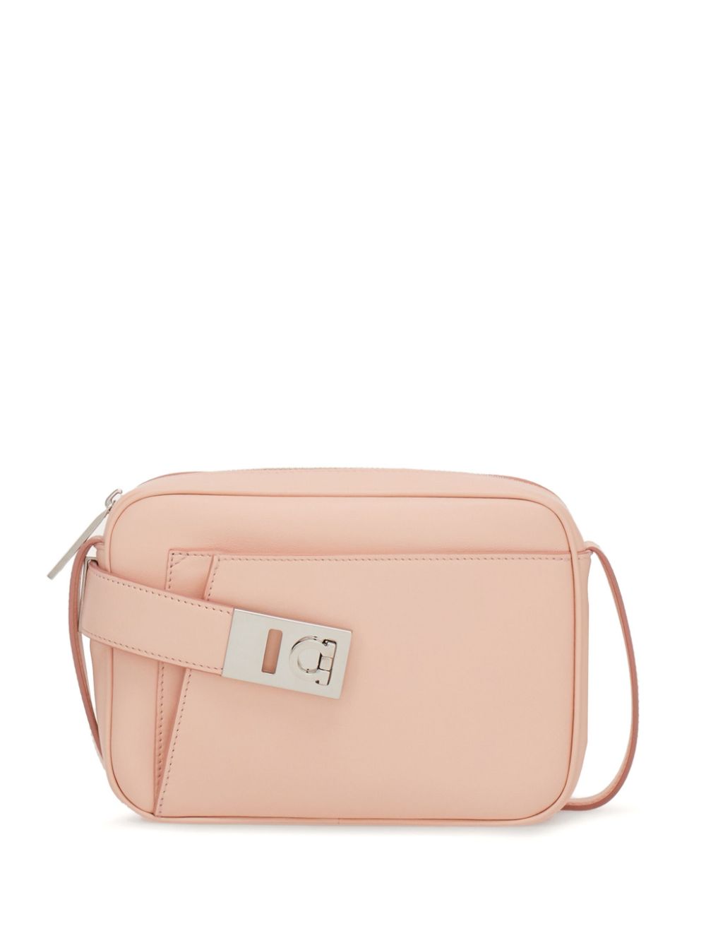 Small Camera Case leather crossbody bag - Pink