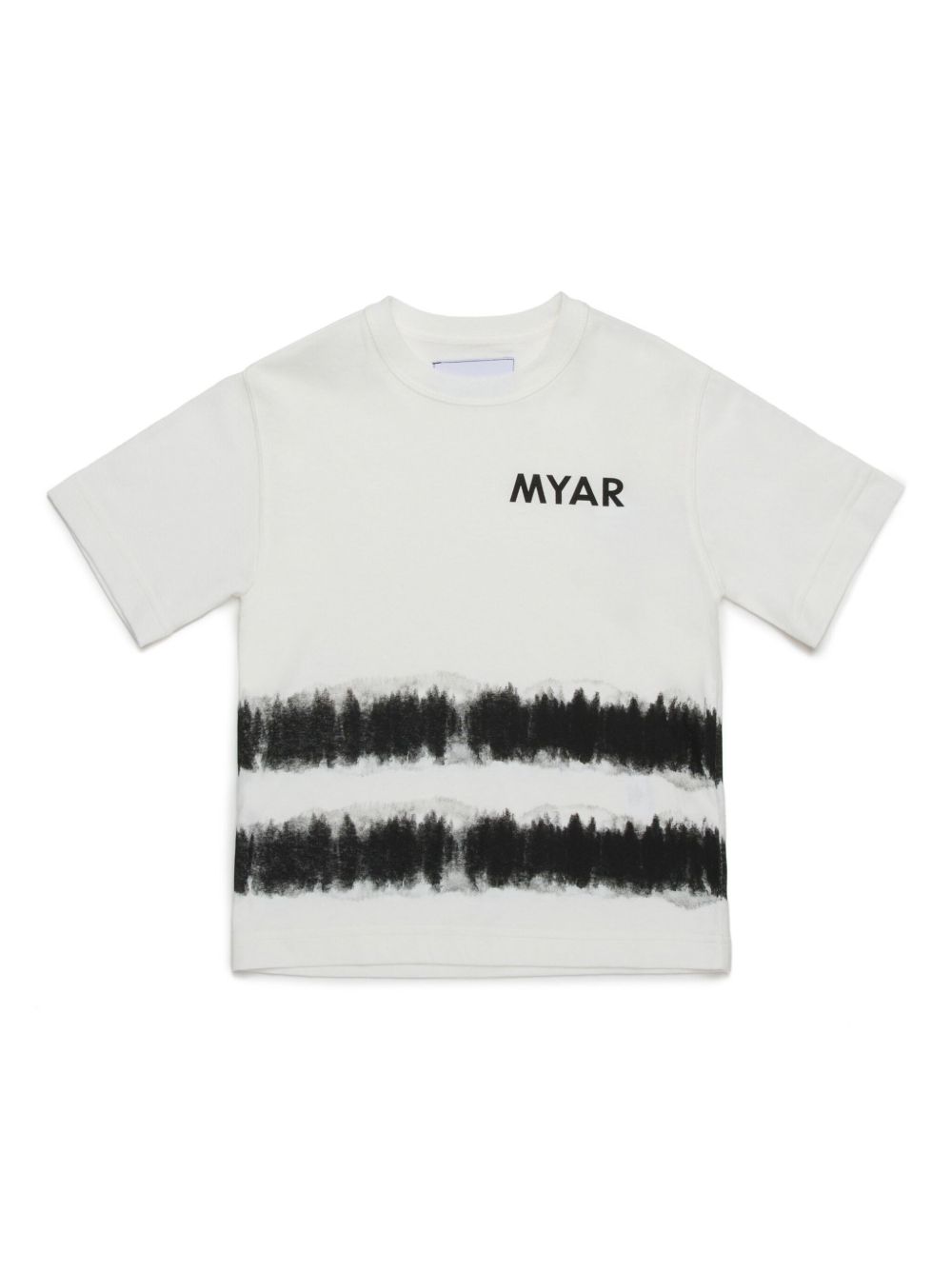 MYAR KIDS tie-dye T-shirt - White