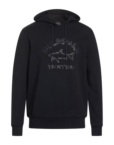 Man Sweatshirt Midnight blue Size L Cotton
