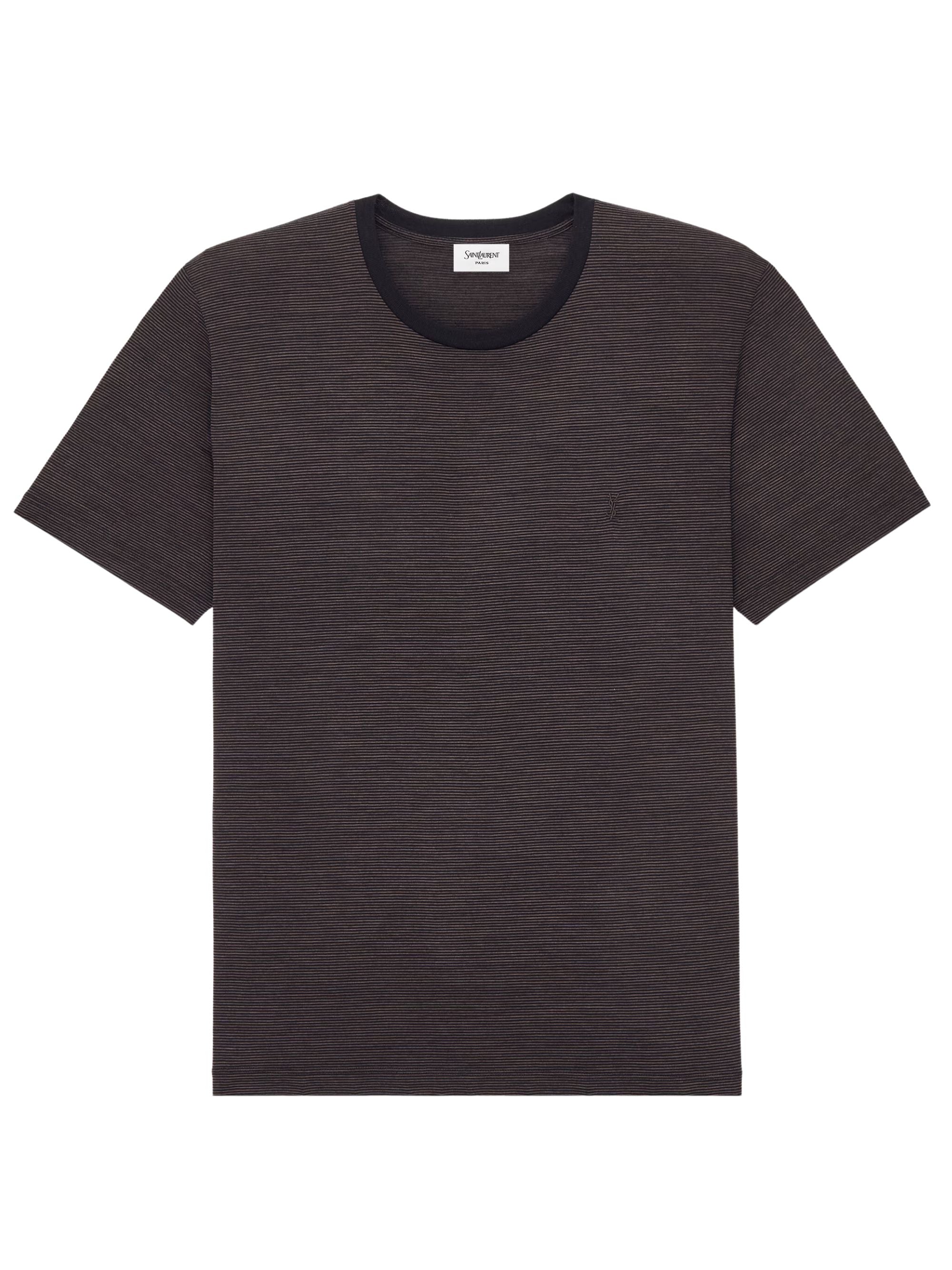 CASSANDRE T-shirt in Striped Wool