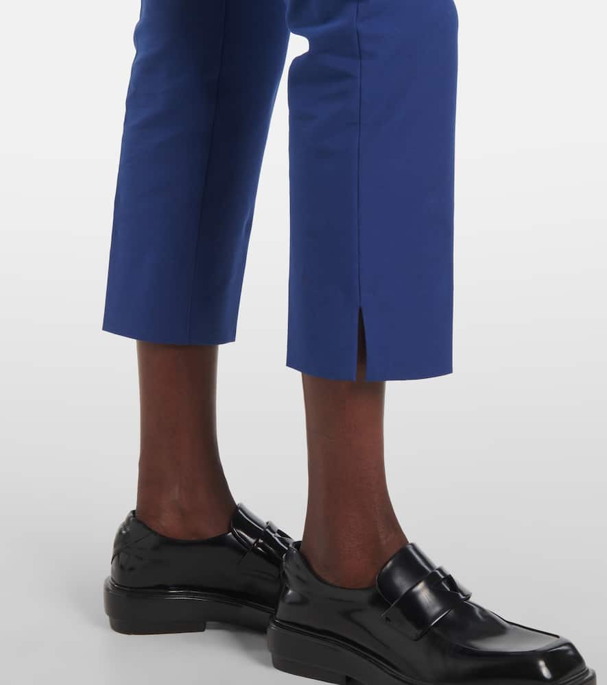 Bing Court cotton-blend slim pants