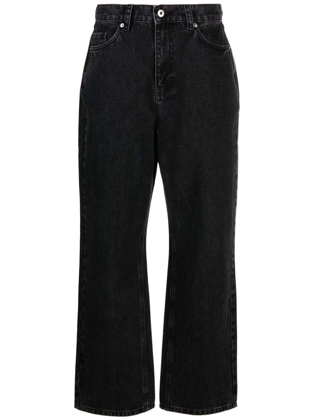 Sly mid-rise jeans - Black