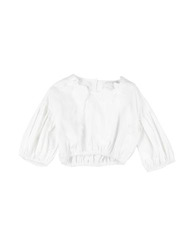 Kid Girl Top White Size 10 Cotton