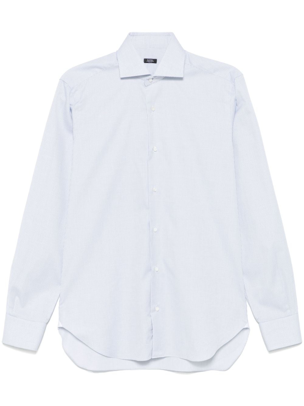 Checked shirt - White