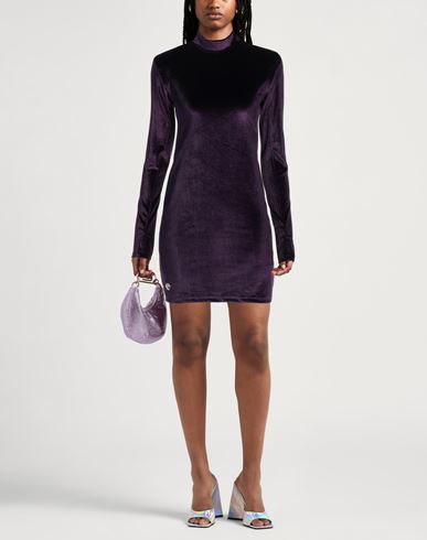 Woman Mini dress Dark purple